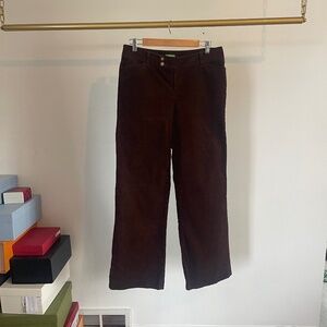 Lilly Pulitzer palm beach fit brown corduroy pants